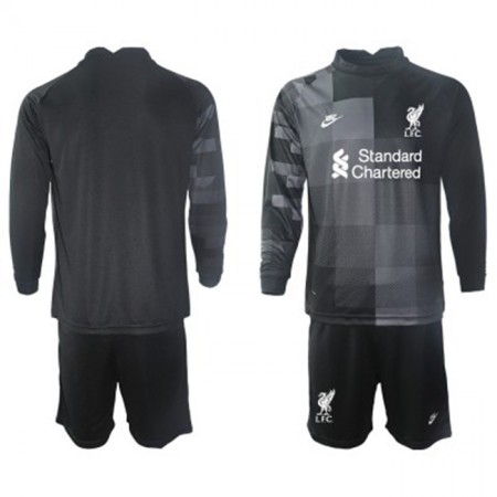 Liverpool Torwart Kinder Ausweich Trikotsatz 2021/22 Langarm (+ Kurze Hosen)